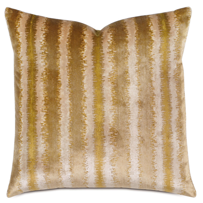 Luxe Square Pillow Cover & Insert, Down
