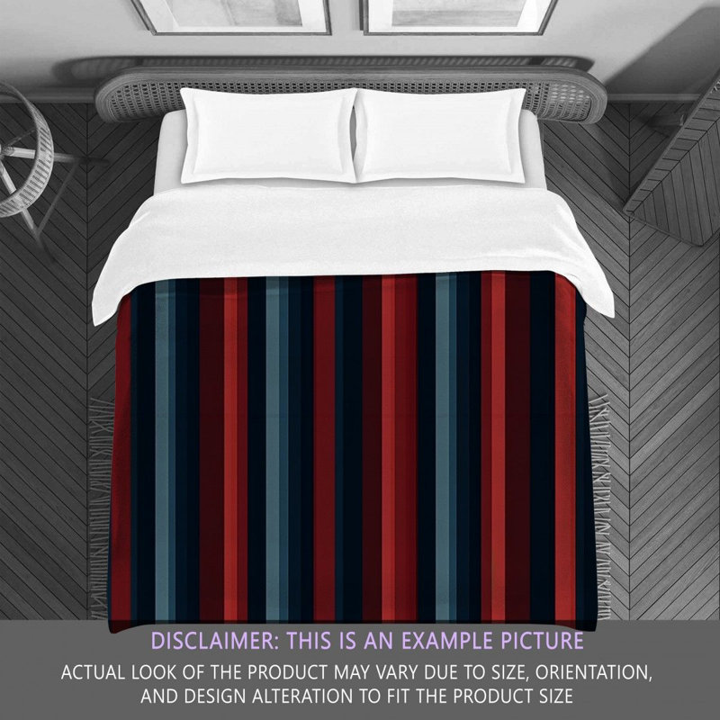 Polyester Striped Comforter, Twin Comforter