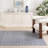 Skipper Stripe Navy Handwoven Indoor/Outdoor Rug-112748353