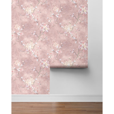 Rejan Peel & Stick Floral Roll