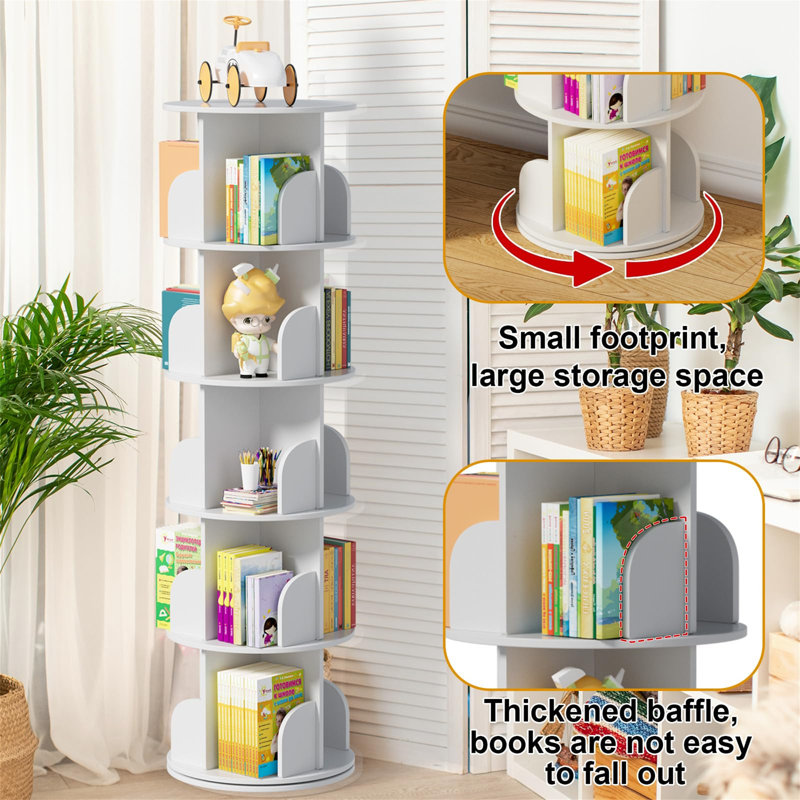 159cm H x 46cm W Corner Bookcase