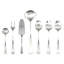 Italia Ice 7 - Piece Stainless Steel Flatware Set - Service for 1
