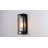 Classic 18'' H 1-Light Waterproof Outdoor Wall Sconce, Rectangular Metal Frame with Clear Glass Shade-1214722351