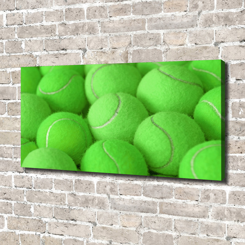 Tennis Balls - Wrapped Canvas Print