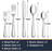 Red Barrel Studio® Celia Stainless Steel Flatware Set - Service for 8