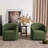 Charleene 32" Wide No Assembly Boucle Upholstered Swivel Barrel Chair (Set of 2)-88387656