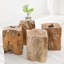 Deleon Solid Wood Accent Stool
