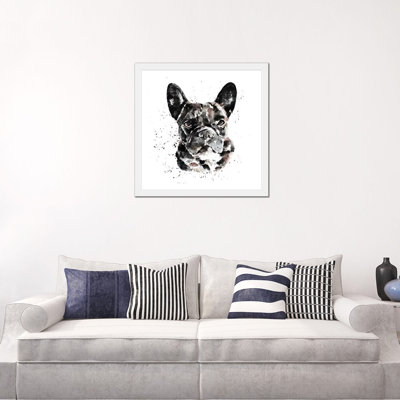 « Black Frenchie » par Edwatercolours-impression