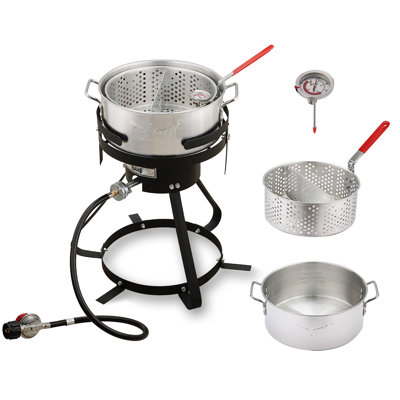 Ensemble de cuisinière au propane d'extérieur Feasto