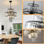 Lustre gradué à niveaux 12 lumières Makahla-2035656520