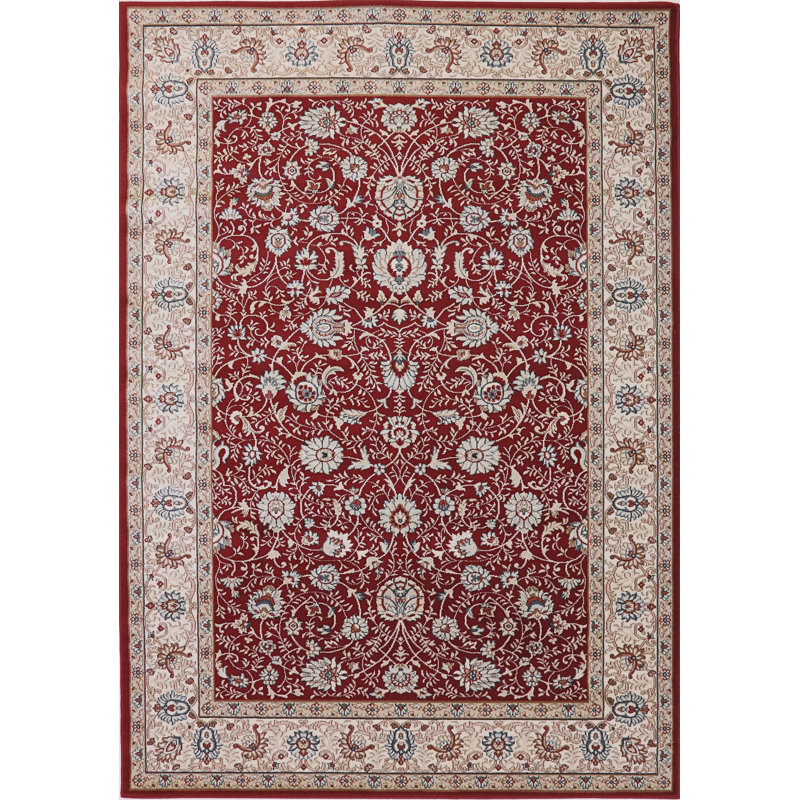 Tapis rouge Morocco, Rectangle 5 pi 3 po x 7 pi 7 po