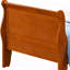 Lit simple Louis Phillipe, chêne-842844746-842844742