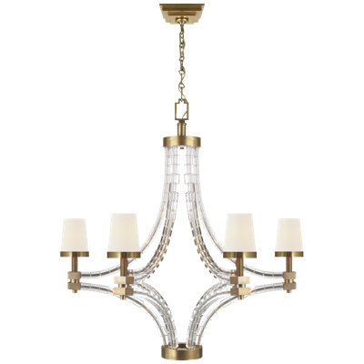 Empire 6 - Light Glass Chandelier