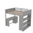 Rondae Kids Full Loft Bed-851556429