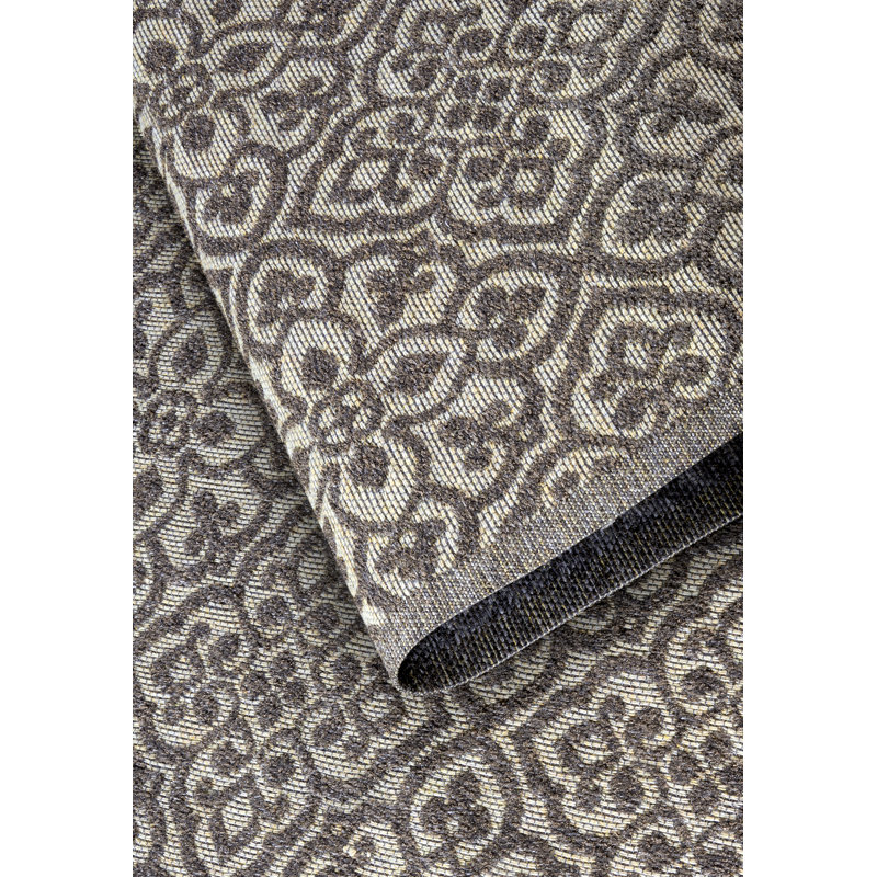 , Brown , Damask Kollektion 1883 Machine Woven Area Rug, Rectangle 200 x 290cm