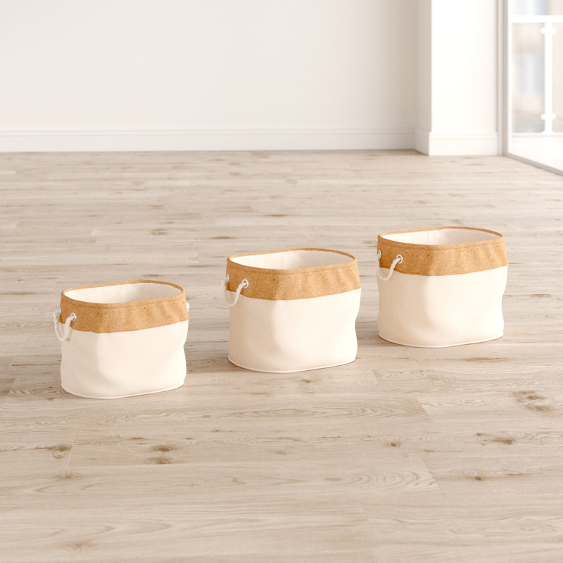 Ebern Designs Fabric Decorative Bin