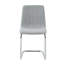 Chaise d'appoint en lin capitonné Beachwood-201551072