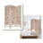Askins 59'' W x 72'' H 3 - Panel Solid Wood Folding Room Divider
