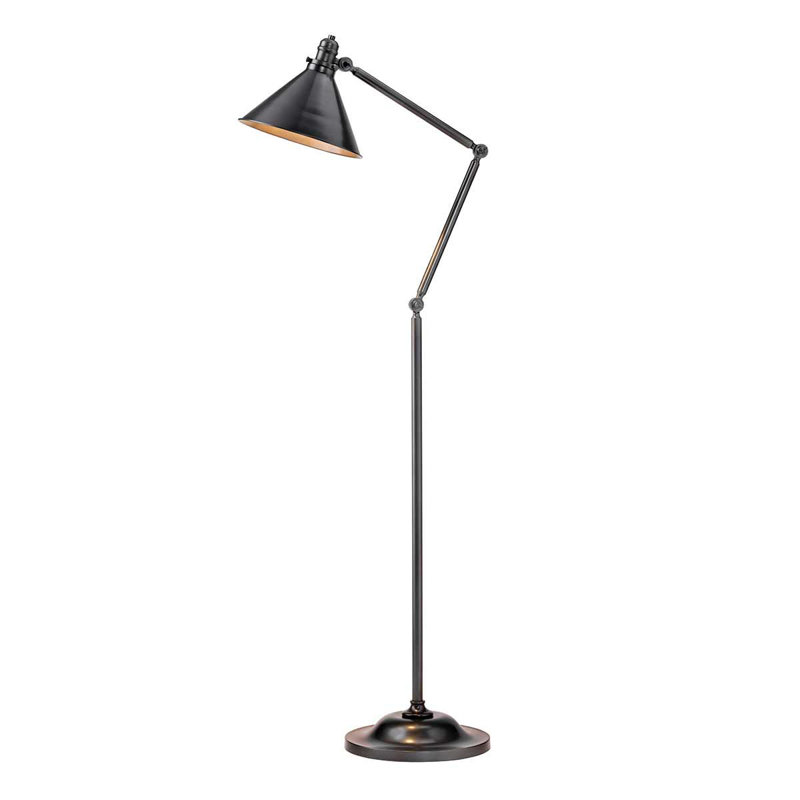 Evie 204cm Accent Floor Lamp, Old Bronze
