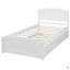 Lit plateforme simple avec lit gigogne-1448165403