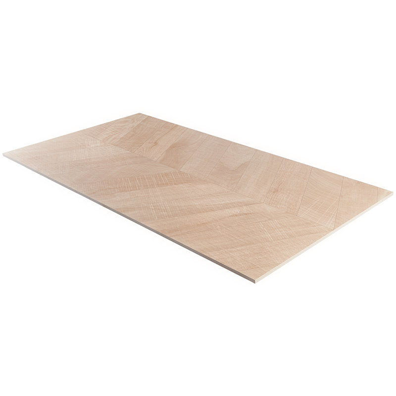 Carreau en porcelaine mate pour plancher et mur 24 po x 48 po Auburn (15,49 pieds carrés / caisse), Brun