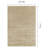 Hammersmith Beige Solid Shag Area Rug-1028216021