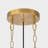 6-light Coastal Shell Tired Chandelier