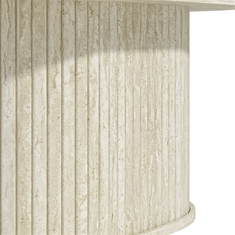 Table basse Aurel, Travertin