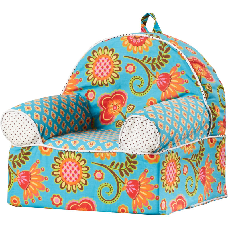 Fauteuil club en coton Royston, pour enfants