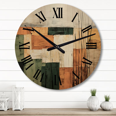 Horloge murale cubique Cubism