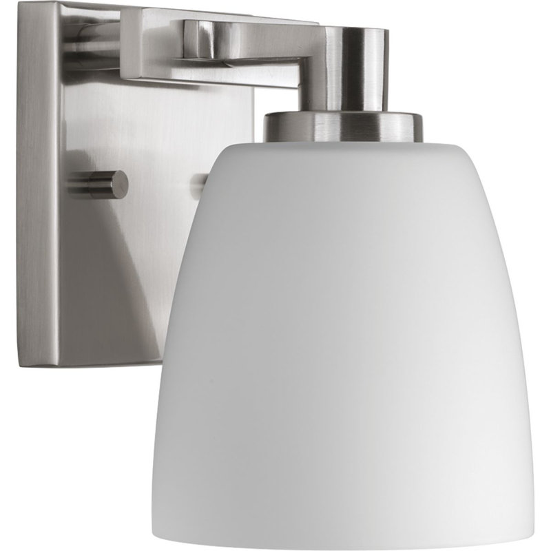 Angelinea Dimmable Vanity Light, Brushed Nickel