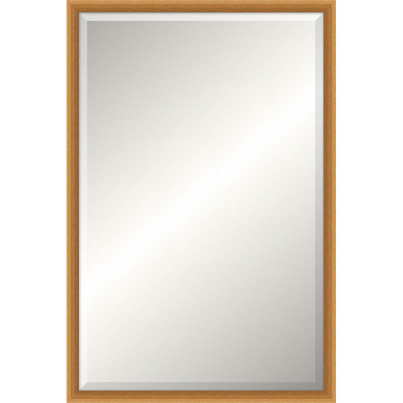 Miroir de plancher en bois massif Dubois, 36 po x 24 po, Rectangle