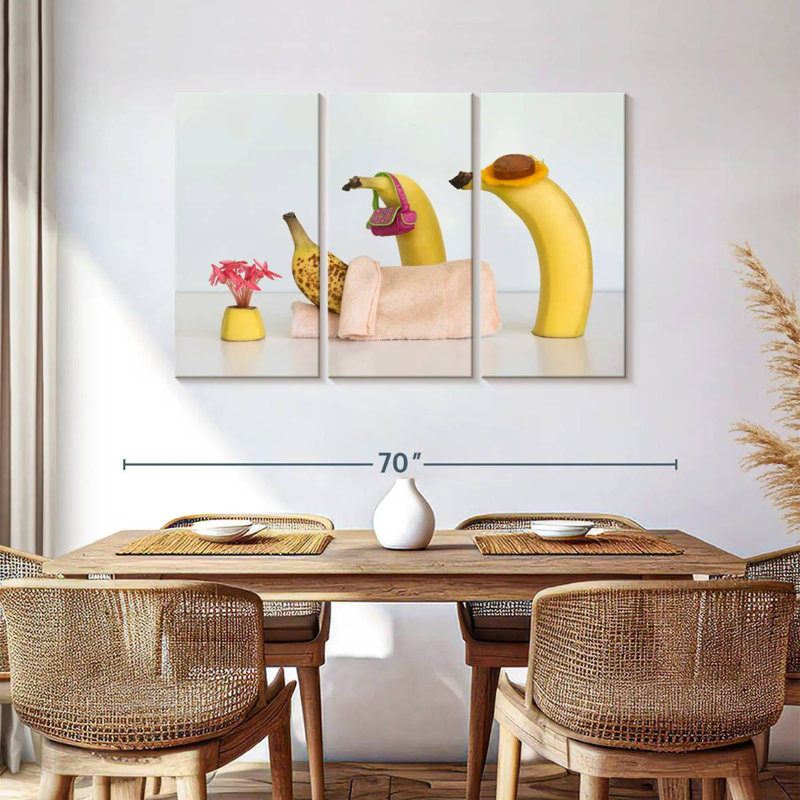 Sick Banana, 36" H x 57" W