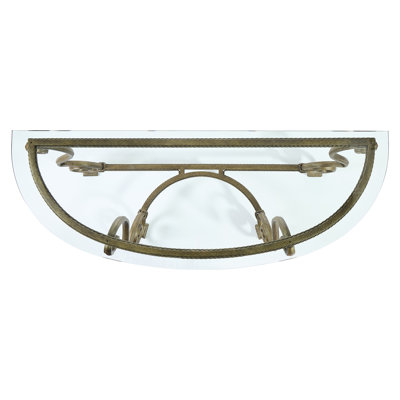 Solano 60.63'' W Glass Console Table