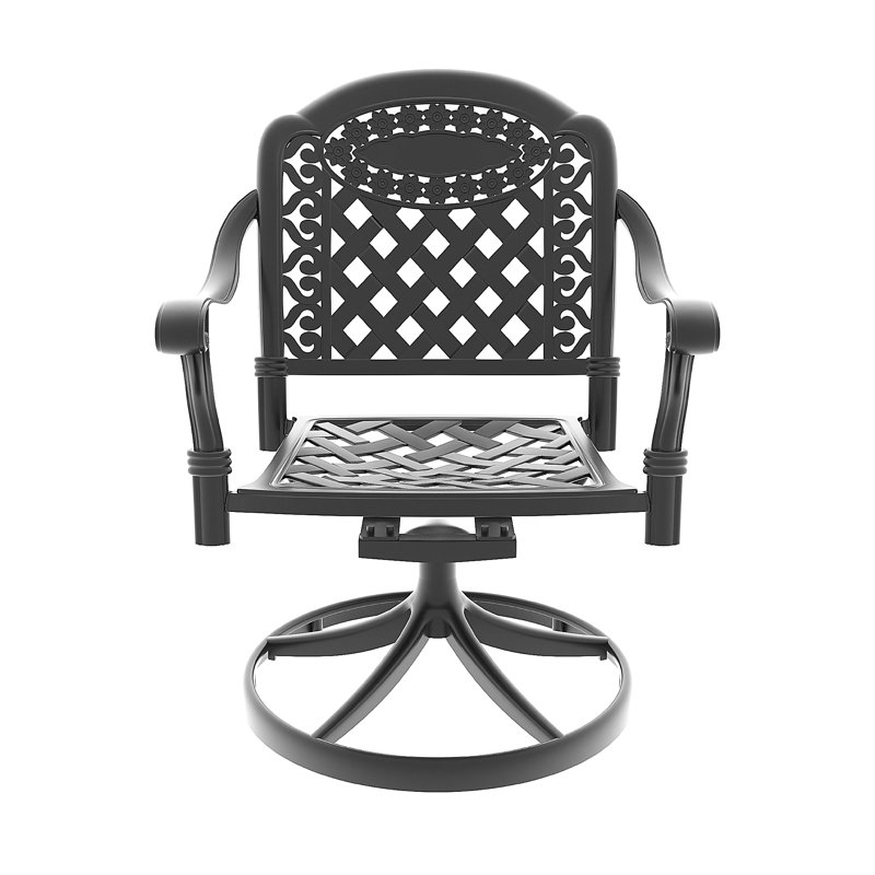Meubles de jardin en aluminium coulé, 4