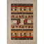 Tapis à motif géométrique Gabbeh