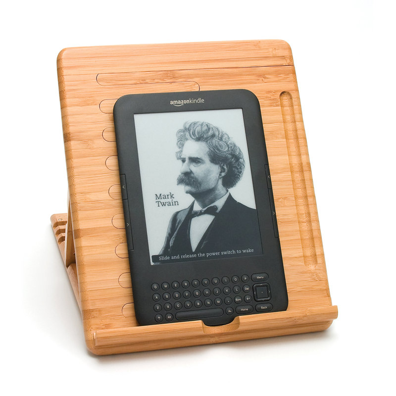 Support extensible en bambou pour iPad