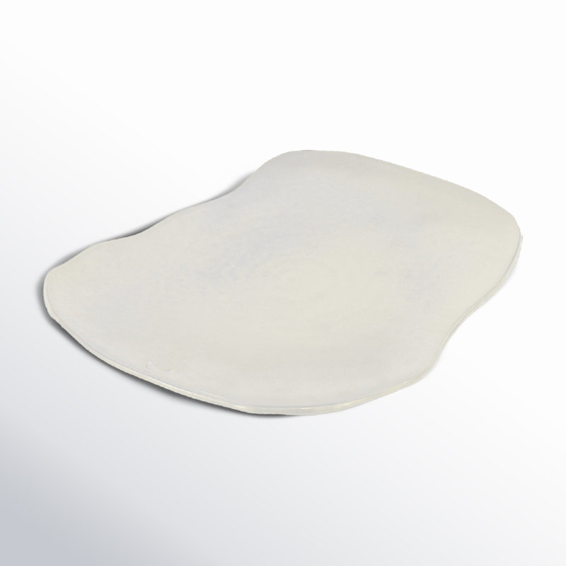 Ceramic Decorative Plate 1, White