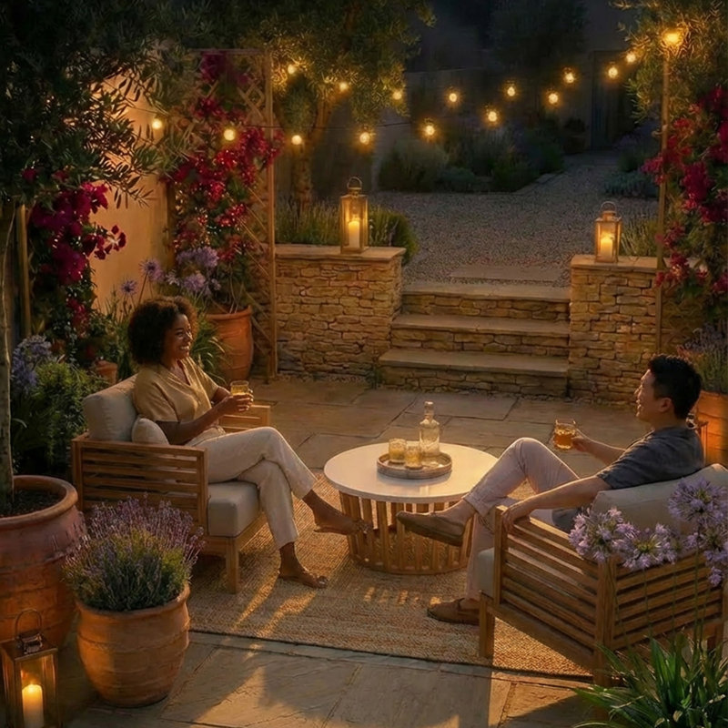 Tatiyanah FSC 1 AMIRA 2-Seater Bistro Set