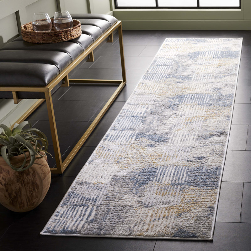Palma Performance Abstract Rug, Rectangle 2'2" x 3'9"