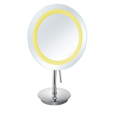 Yolande Freestanding Makeup / Shaving Mirror