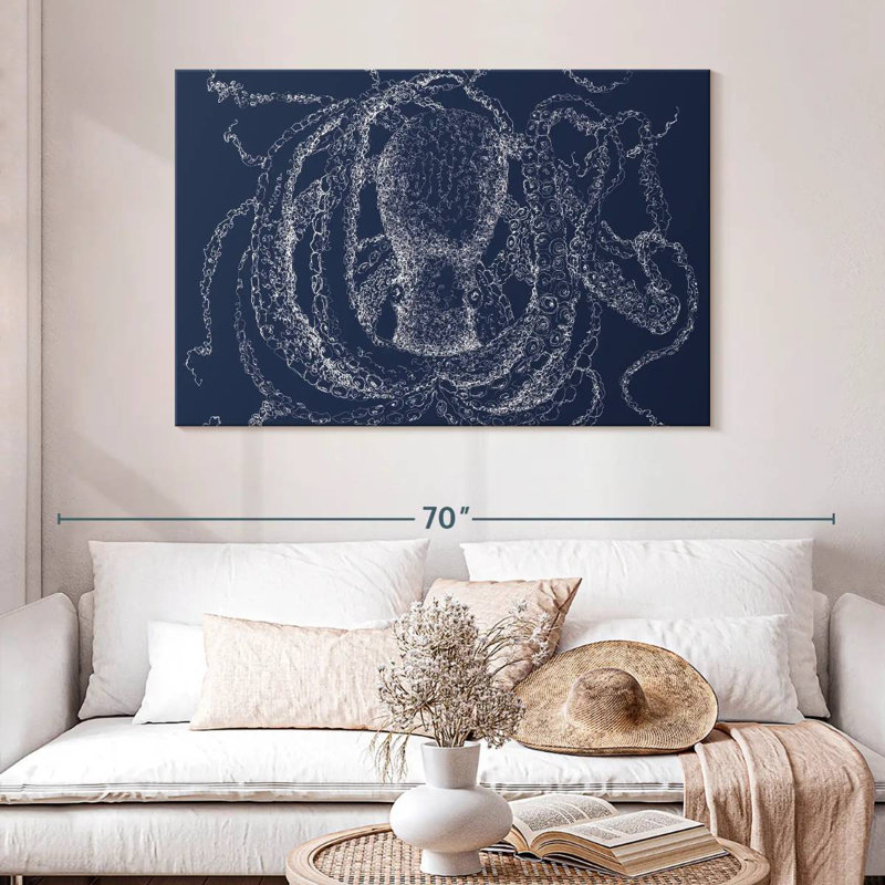 Octo Scribble, 32" H x 48" W