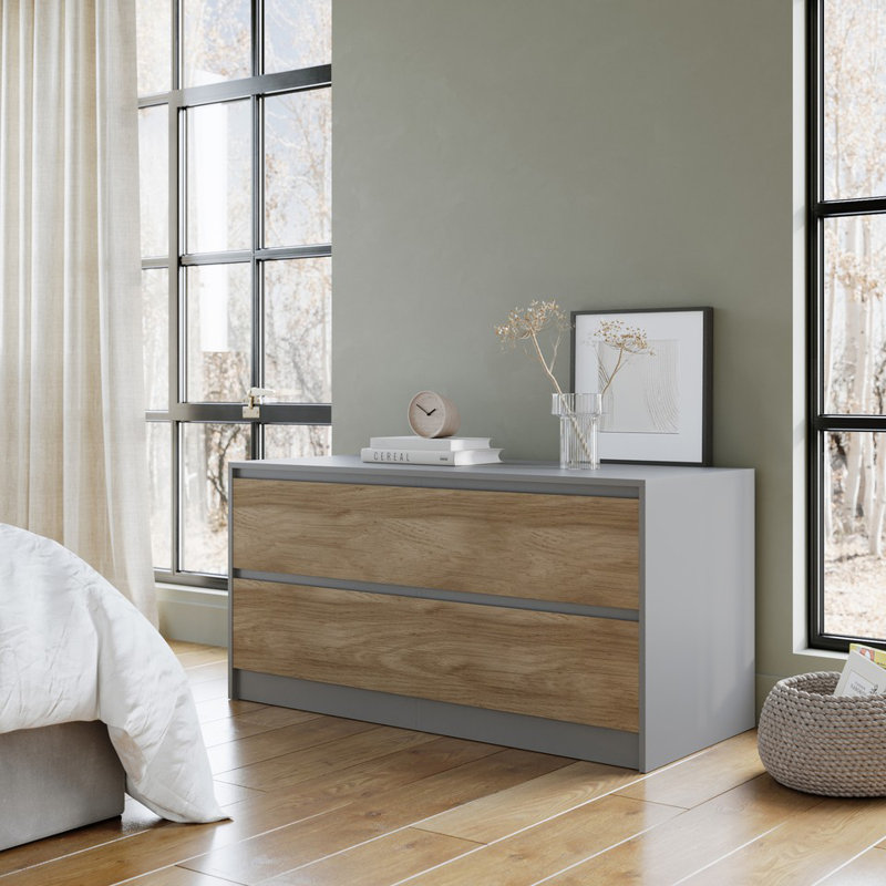 Rectangle Accent Chest, Grey