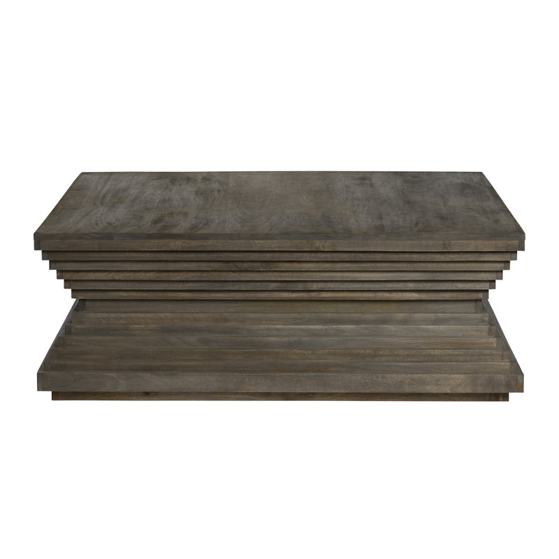 Burkhart Square Solid Wood Cocktail Coffee Table, 18" H x 50" L x 50" W