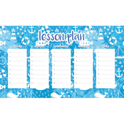 Magnetic Lesson Plan Little Sailor