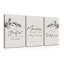 3 Piece Wrapped Canvas Print