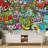 Vibrant Graffi Street Paint Peel & Stick Abstract Border-93868225