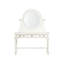 Miroir inclinable réglable Konata, finition dentelle