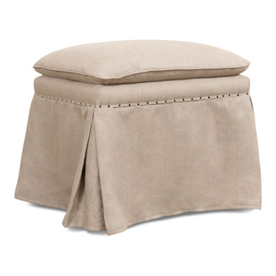 Draped Ottoman