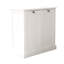 Armoire de trieur de linge inclinable à deux compartiments avec panneau de fibres à densité moyenne E1 durable et peinture UV écologique pour une organisation efficace
